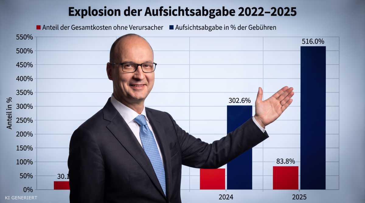 Aussage und Aufsichtspraxis: Der Abstand wächst 